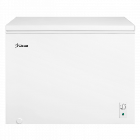 Electrocasnice Mari - Lada frigorifica STARCREST SCF-293WHE, Clasa E, Capacitate 293L, Sistem convertibil - functie frigider, Termostat reglabil, Alb