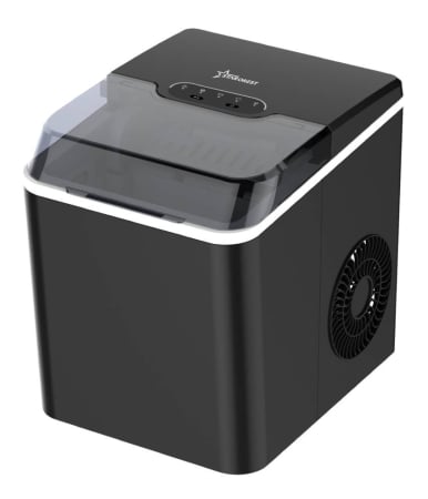 Mașină de făcut gheață - Masina de facut cuburi de gheata STARCREST SIM-1024BK, Capacitate 10Kg/24h, Doua dimensiuni