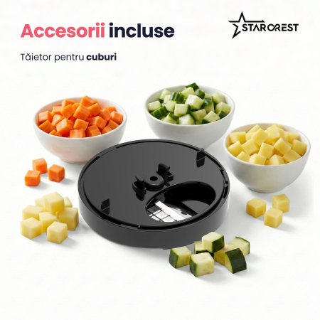 Razatoare electrica STARCREST SEG-200BK, 200 W, 7 moduri de taiere, Negru [4]