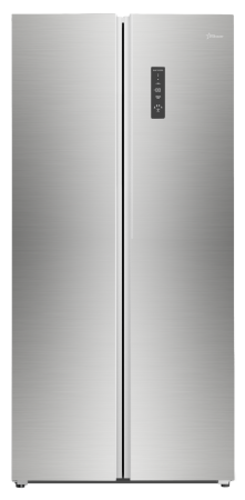 Side by side - Side by Side STARCREST SSBS-473IXE, Clasa E, No Frost, 473 L, H 178.5 cm, Display digital, Compresor Inverter, Inox