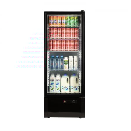 Vitrina frigorifica profesionala STARCREST SPS-211WH, 218 L, Termostat reglabil, Iluminare LED, H 141 cm, Alb [1]