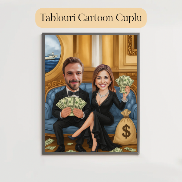 Tablouri Cartoon Cuplu