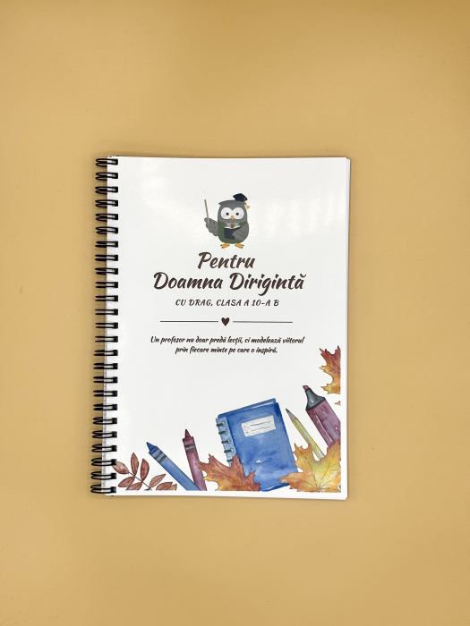 Caiet Personalizat pentru Doamha Profesoara [1]