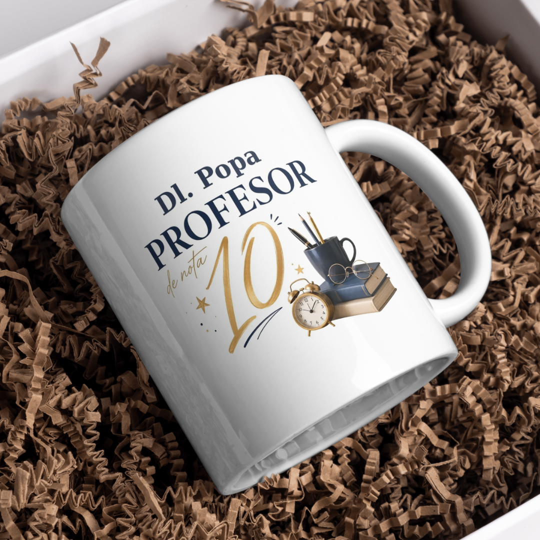 Cana Personalizata Profesor de nota 10 [2]