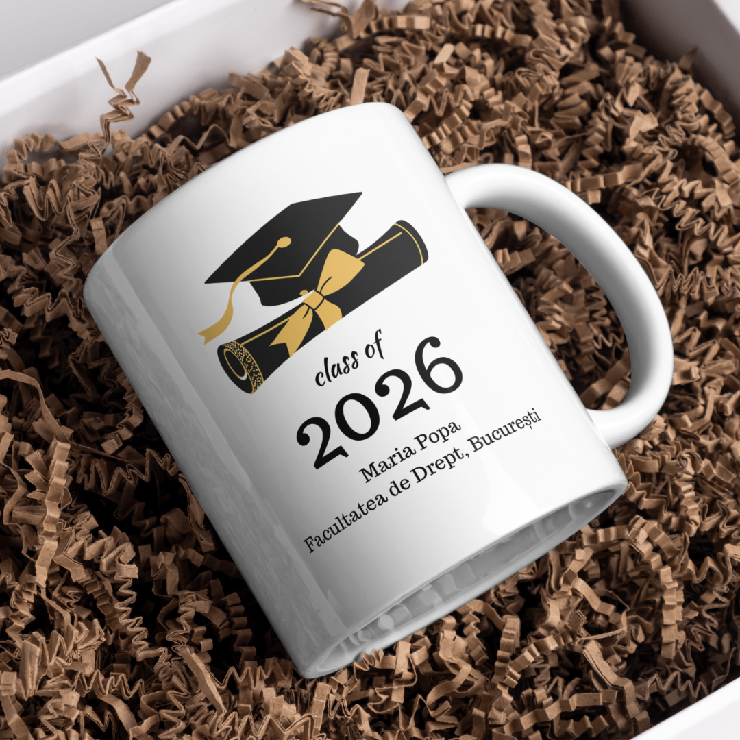 Cana personalizata de absolvire cu nume [2]