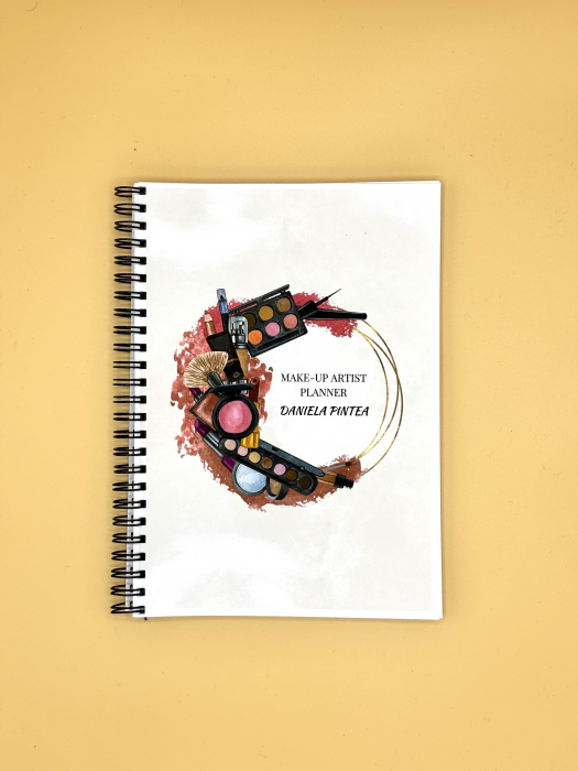 Make-up Artist Planner Personalizat cu numele tau [1]