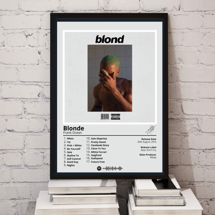 Tablou Album Frank Ocean - Blonde [1]