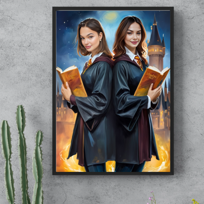 Tablou personalizat Cartoon Nunta [1]