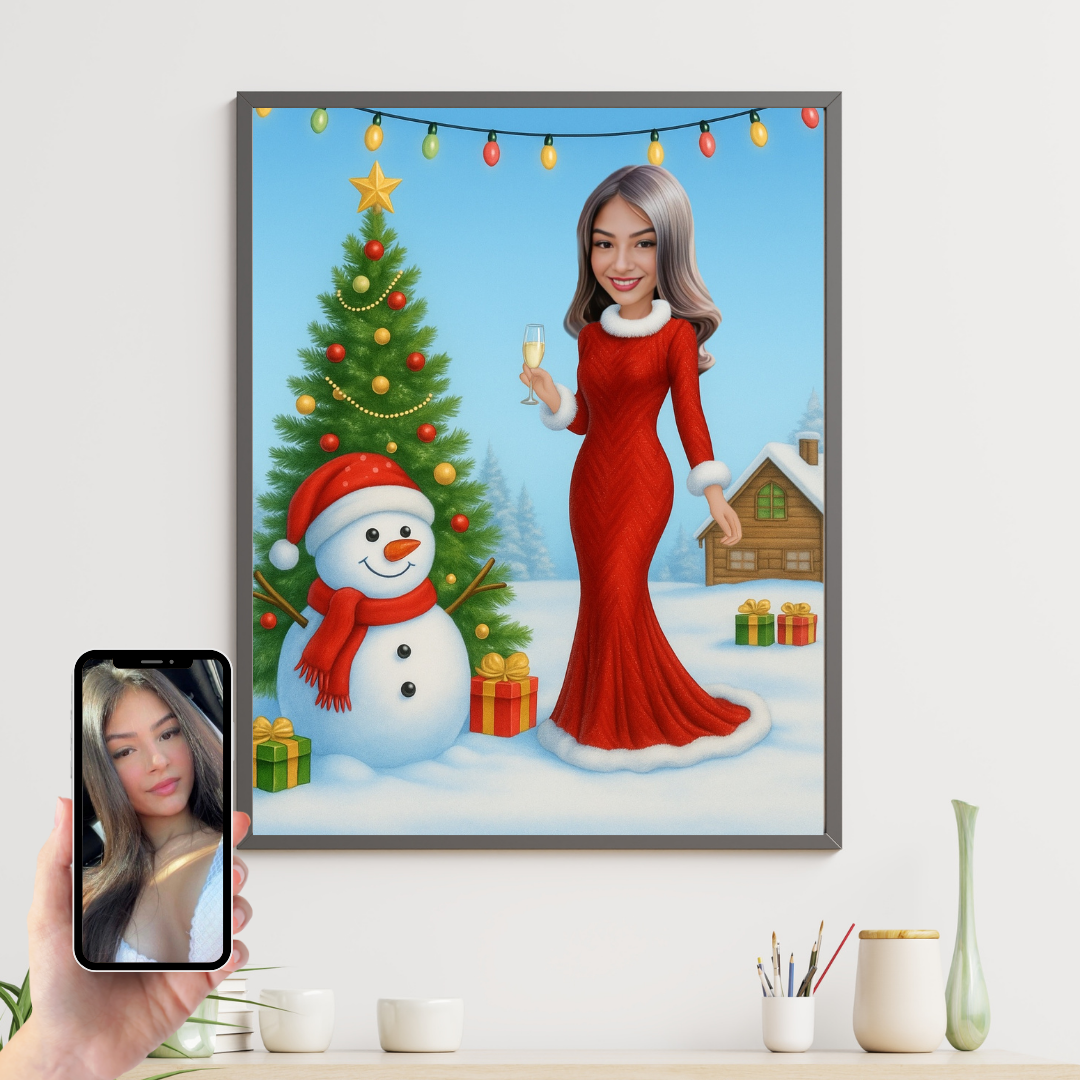 Tablou personalizat Cartoon de Craciun [1]