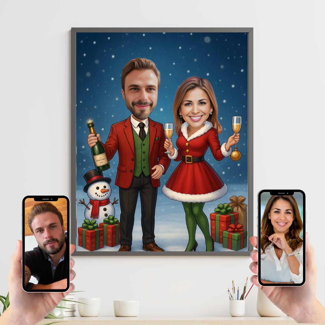 Tablou personalizat Cartoon de Craciun [1]