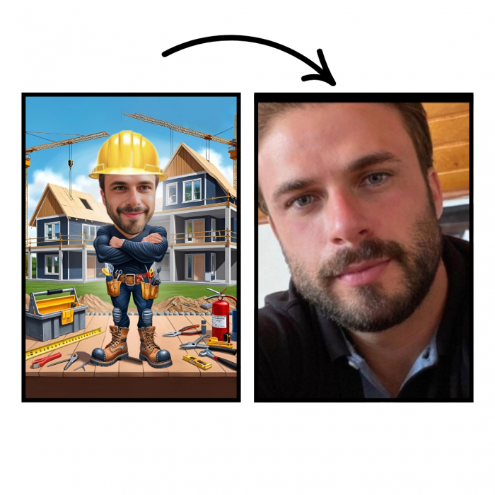 Tablou personalizat Cartoon Constructor [2]