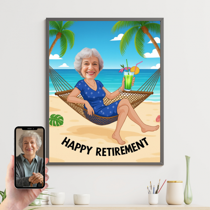 Tablou personalizat Cartoon Pensionare [1]