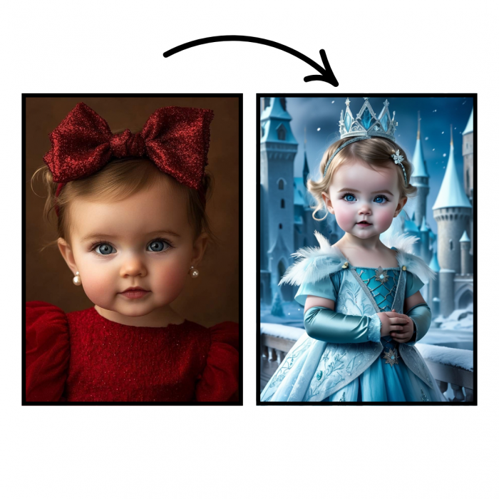 Tablou personalizat Cartoon Elsa [2]