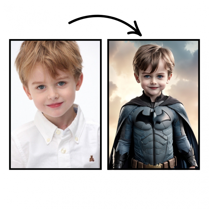 Tablou personalizat Cartoon Batman [2]