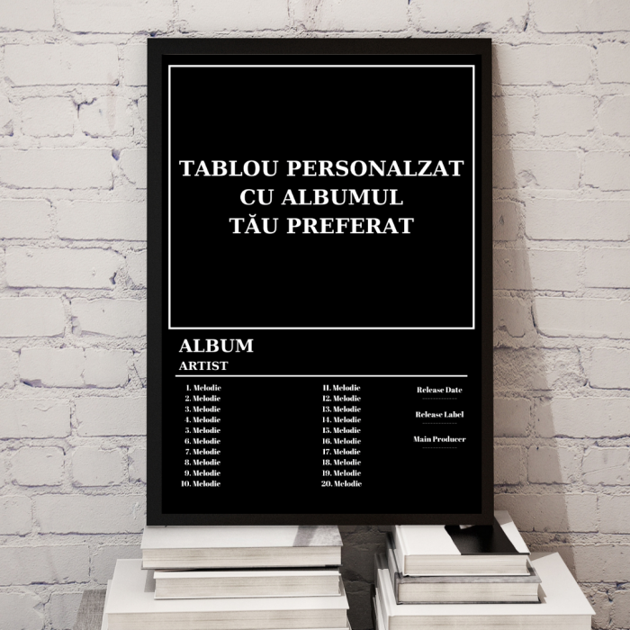 Tablou Personalizat cu Albumul tau preferat [1]