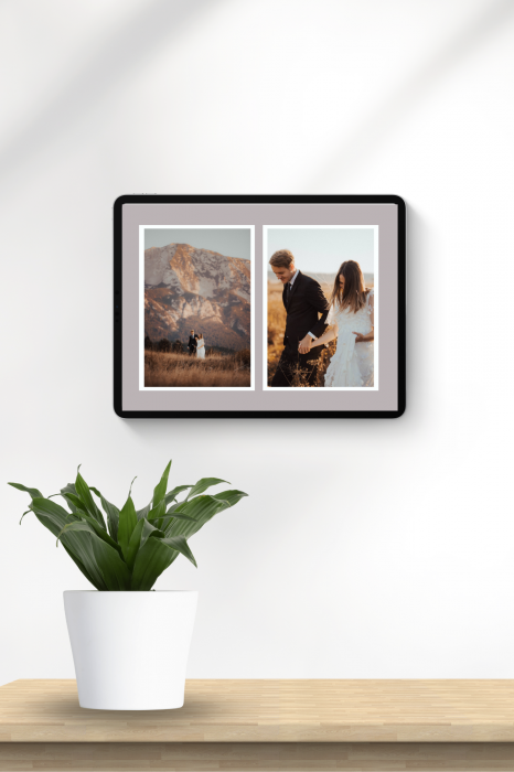 Tablou personalizat cu doua poze [1]