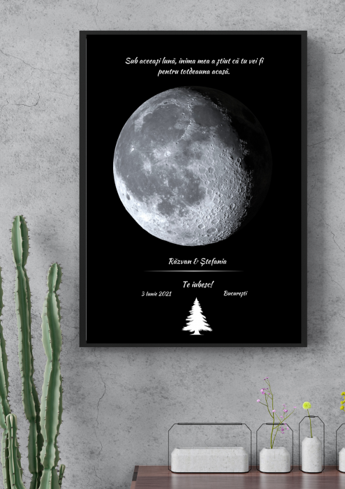 Tablou personalizat cu Luna intr-o seara speciala [1]