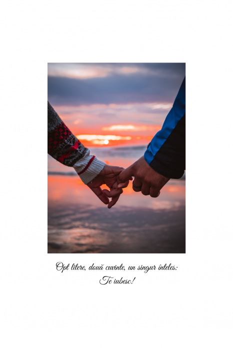 Tablou personalizat cu poza si text [2]