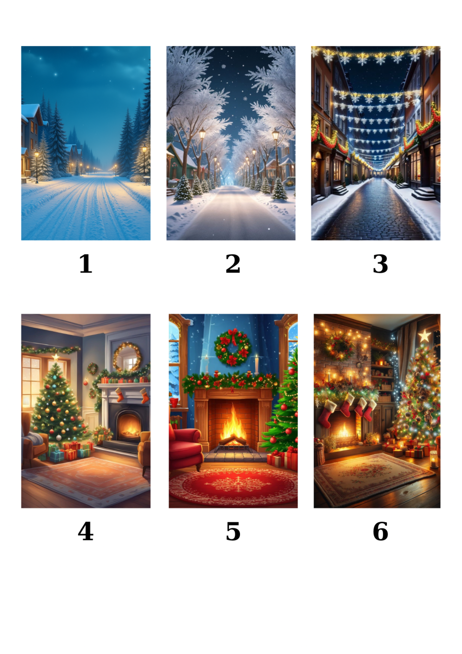 Tablou personalizat Cartoon Desenat de Craciun [3]