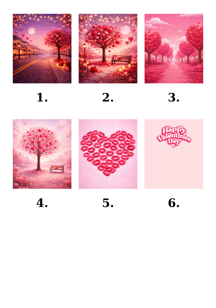 Tablou Personalizat Desenat Cartoon de Valentine’s Day [2]