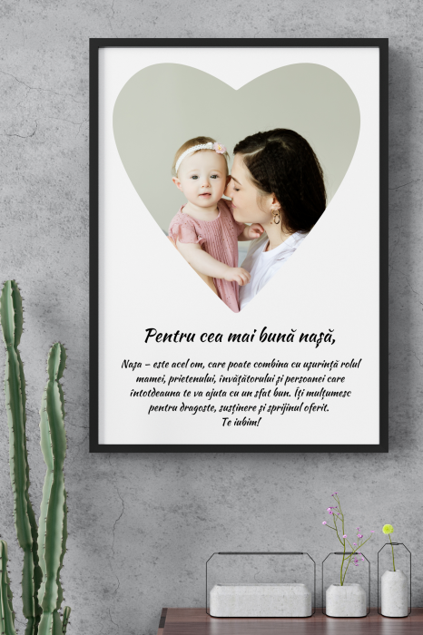 Tablou personalizat pentru cea mai buna nasa [1]