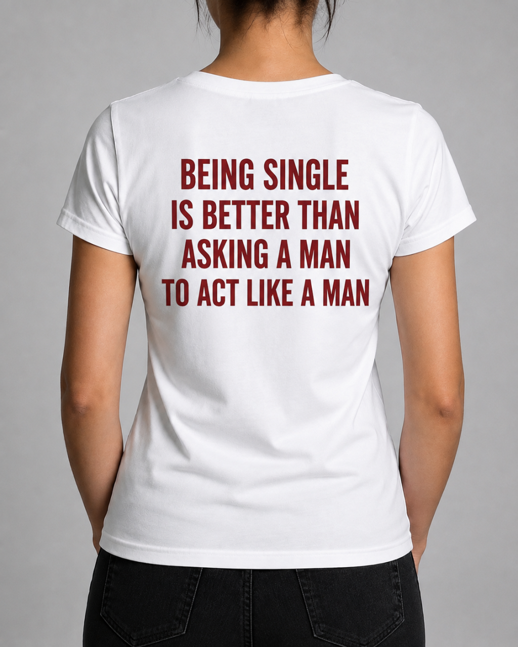 Tricou personalizat - Being Single Is Better [2]