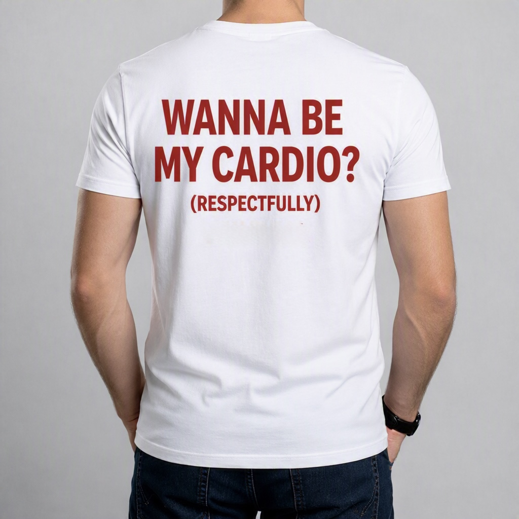 Tricou Personalizat „Wanna Be My Cardio? (Respectfully)” [2]