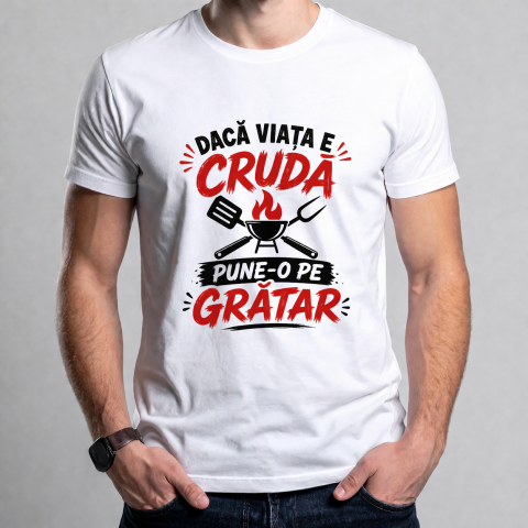 Tricouri Personalizate - Tricou Personalizat Gratar