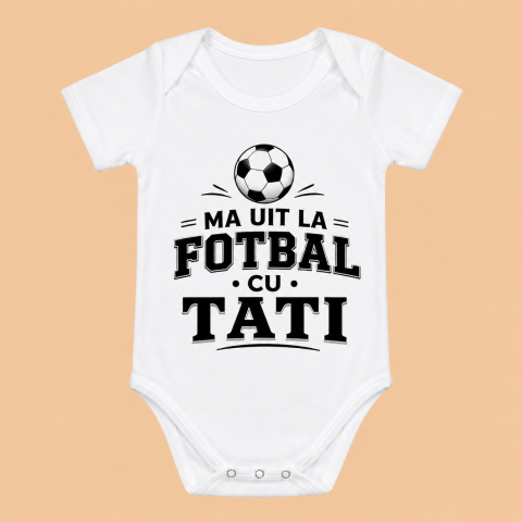 Body-uri Personalizate pentru copii - Body Personalizat  Fotbal