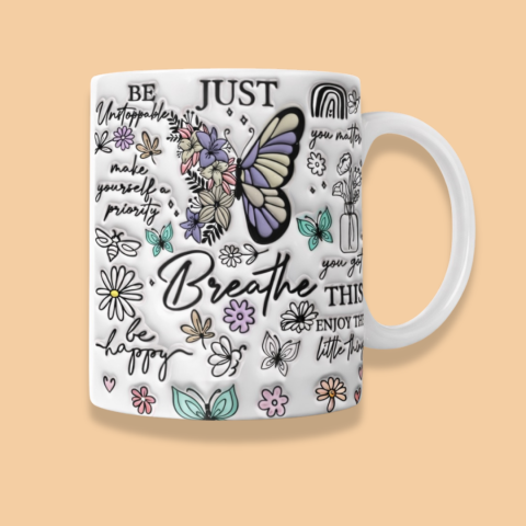 Cana Personalizata - Cana  Just Breathe