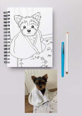 Carte de Colorat Personalizată [4]