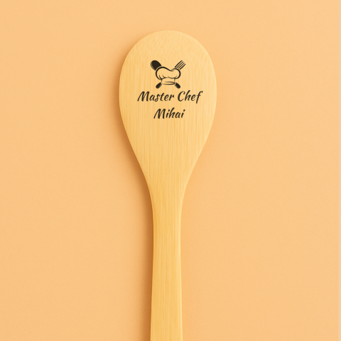 Linguri Personalizate - Lingura de Lemn Personalizata cu Nume