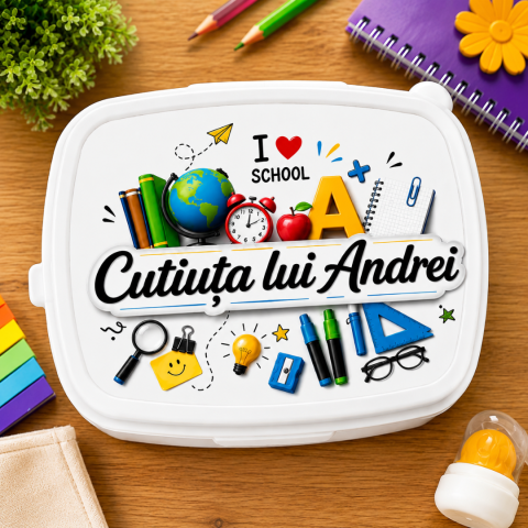 Lunch Box - Lunch Box Personalizat cu nume