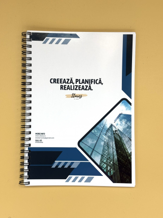 Cadouri Corporate - Notebook Personalizat cu Logo de