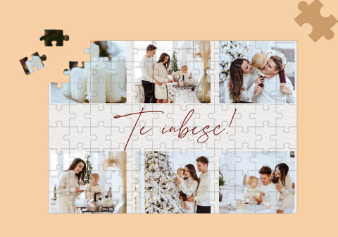 Cadouri de Craciun - Puzzle Personalizat