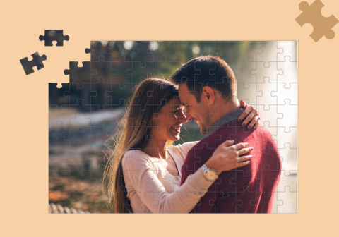 Cadouri de Craciun - Puzzle Personalizat