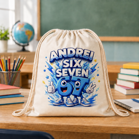 Săculețe Personalizate - Saculet Personalizat cu nume 67