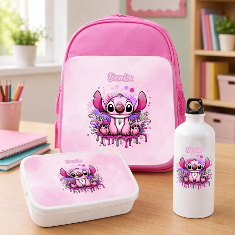Lunch Box - Set “Prima zi de gradinita” - ghiozdan, sticla de apa si lunchbox
