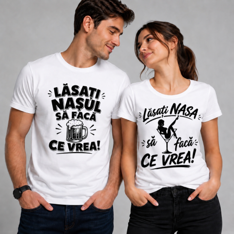 Wedding Planner - Set Tricouri pentru Nasi