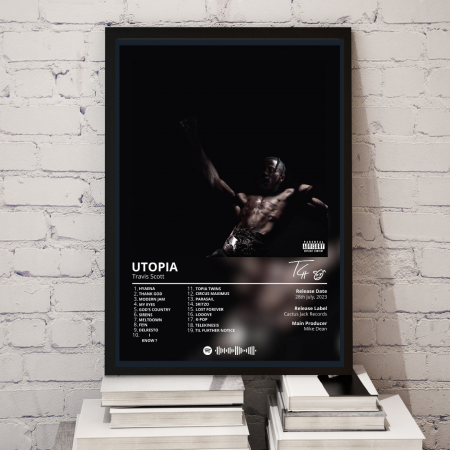 Tablouri cu Albume - Tablou Album Travis Scott - UTOPIA