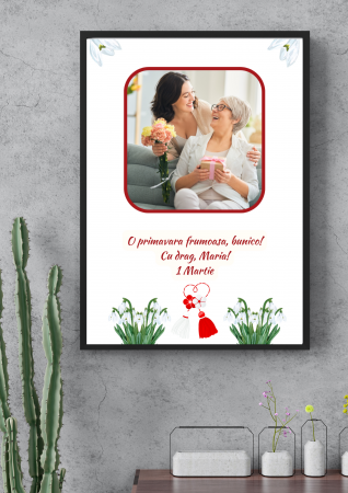 Tablouri Personalizate - Tablou personalizat de Martisor