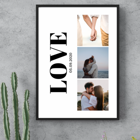 Tablouri Personalizate pentru familie - Tablou personalizat de Valentine's Day