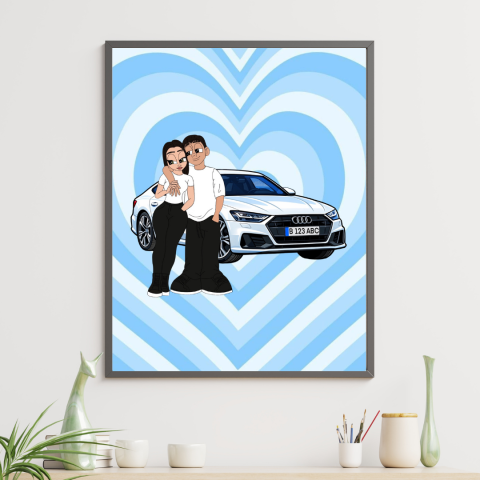 Tablou Personalizat Desenat Cartoon