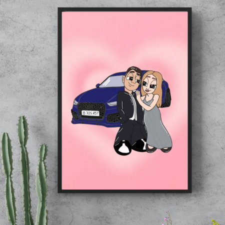 Tablouri Cartoon Desenate - Tablou personalizat Cartoon