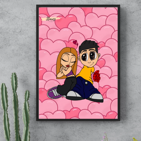 Tablouri Cartoon Desenate - Tablou personalizat Cartoon