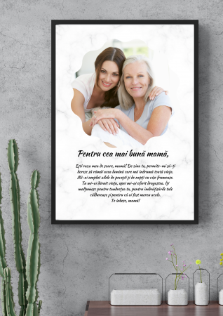 Tablouri Personalizate pentru familie - Tablou personalizat pentru cea mai buna mama