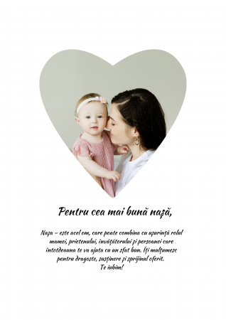 Tablou personalizat pentru cea mai buna nasa [1]