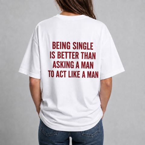 Tricouri cu Mesaje - Tricou personalizat - Being Single Is Better