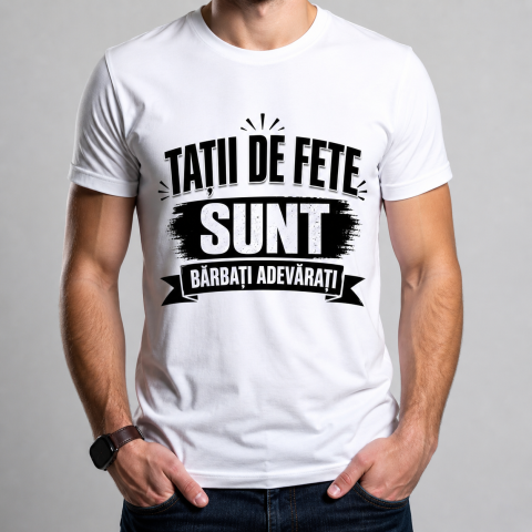 Tricouri Personalizate pentru el - Tricou Personalizat pentru Tatii de Fata