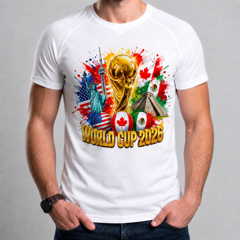 Tricouri Personalizate FIFA 2026 - Tricou Personalizat - FIFA 2026